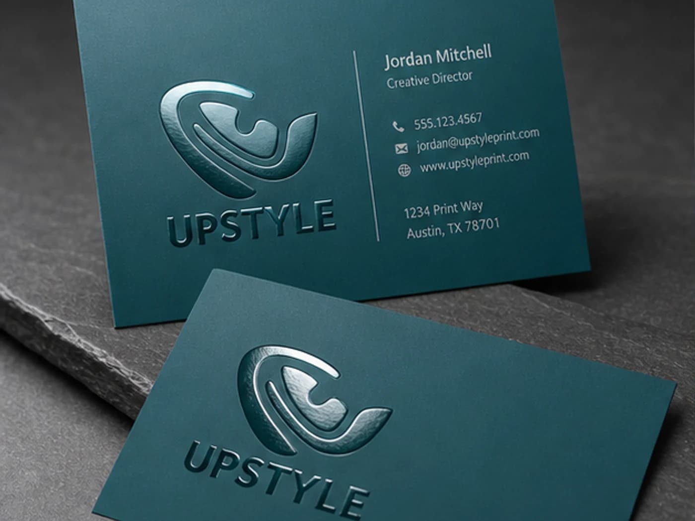 16 PT. Silk Laminated with Spot UV produced by UPSTYLE