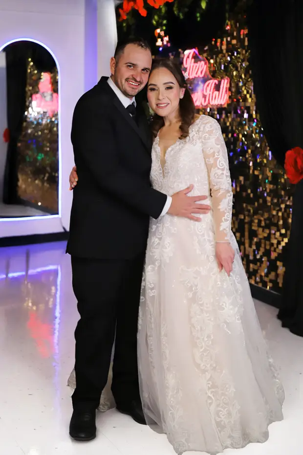 Wedding photography from an UPSTYLE event.